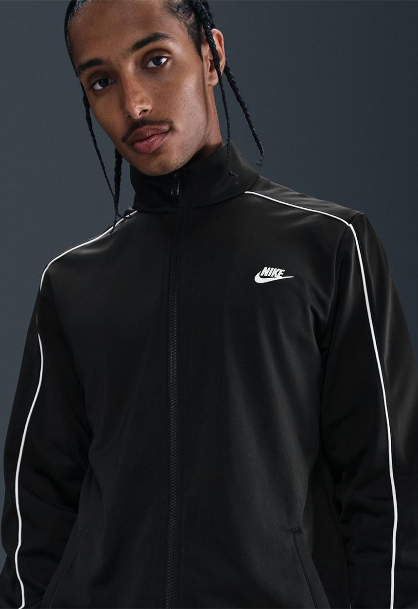Nike - NSW Club  Poly-Knit Tracksuit set - Black