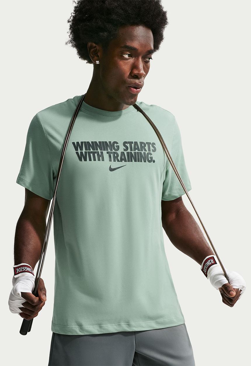 Nike - Dri-Fit Winning Performance T-Shirt  - Clay Green