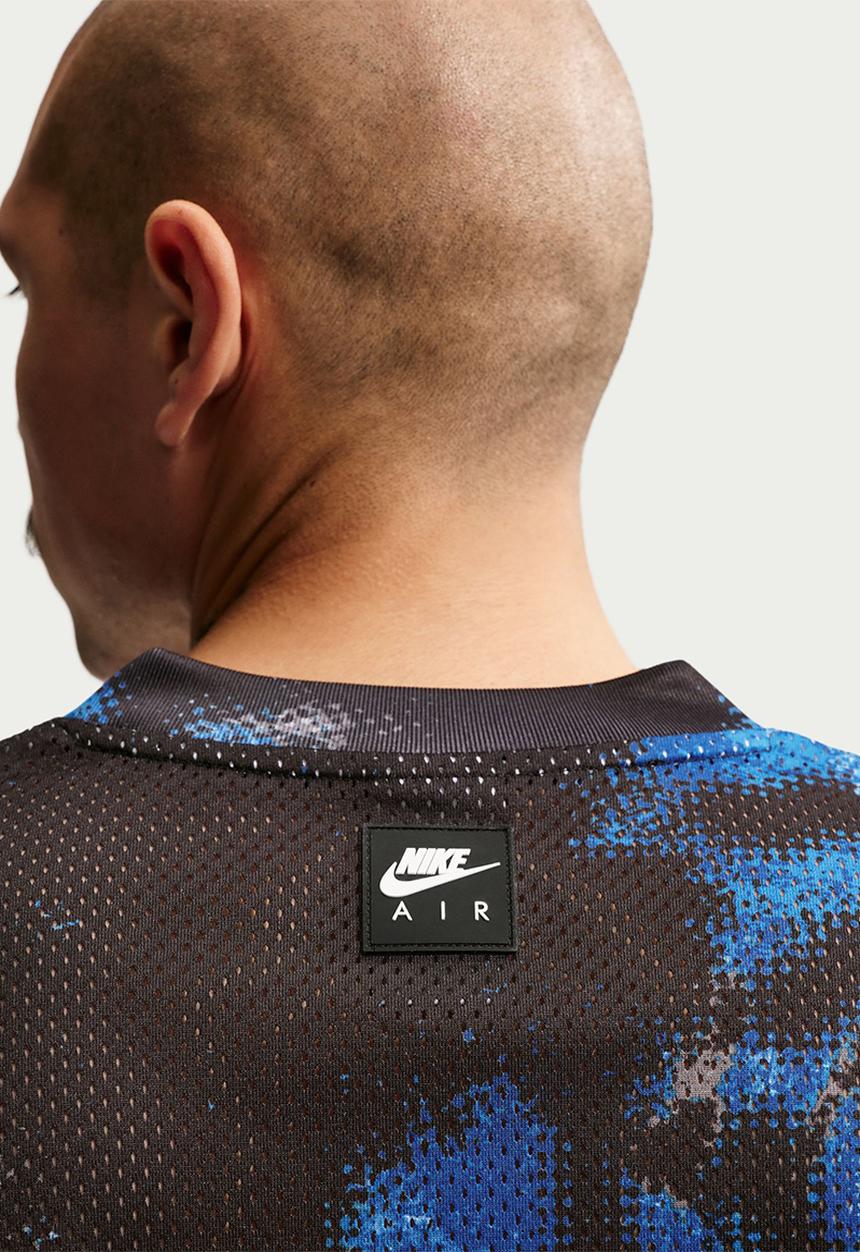Nike - NIKE AIR Football  AOP Jersey - Blue
