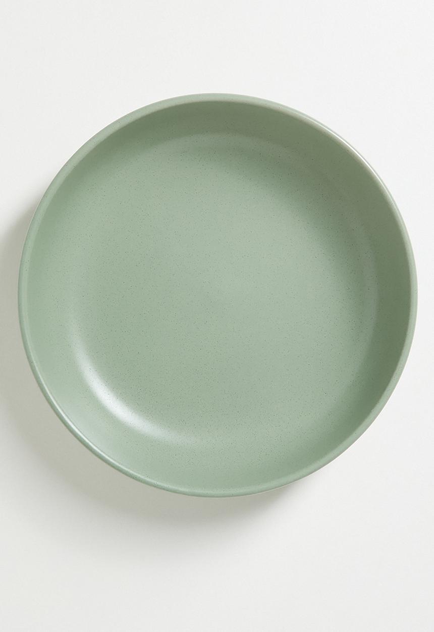 Excellent Houseware - Embossed pasta bowl - Green