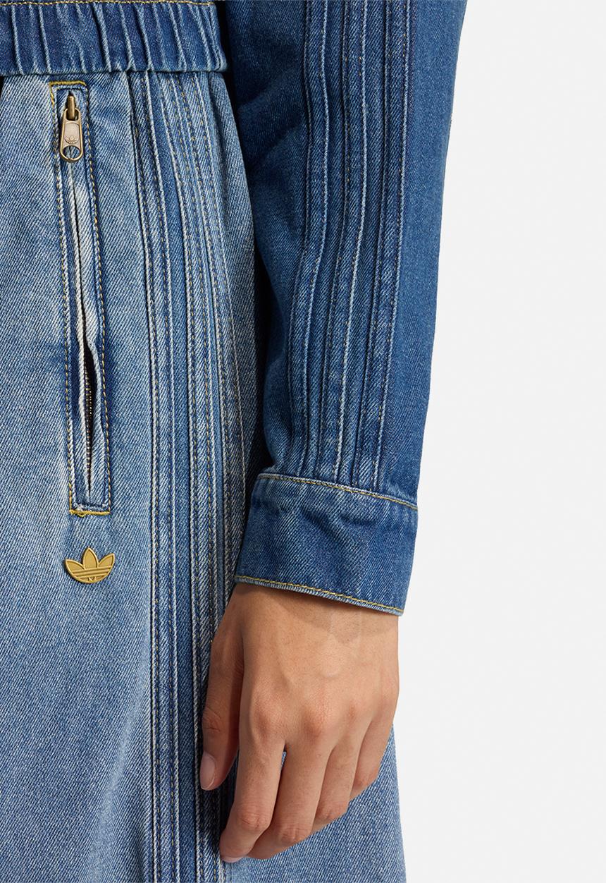 adidas Originals - P Ess Denim Trackpants - Medium Vintage Denim