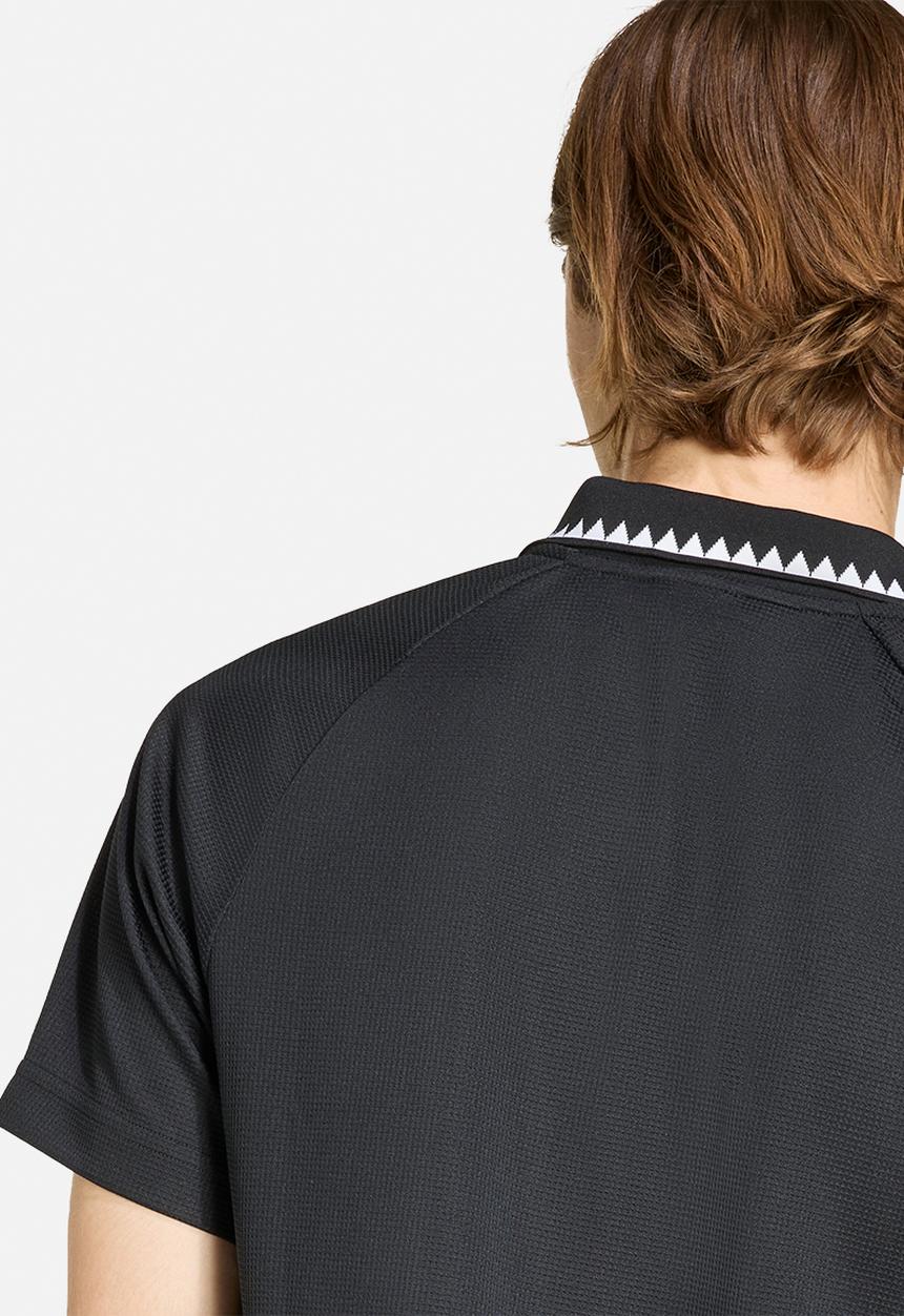 adidas Originals - Chest Stripes Slim Polo - Black