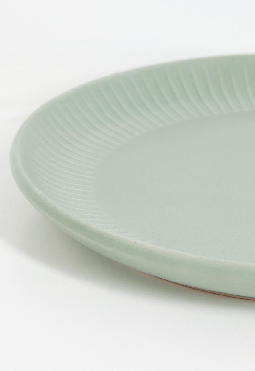 Excellent Houseware - Embossed side plate - Green