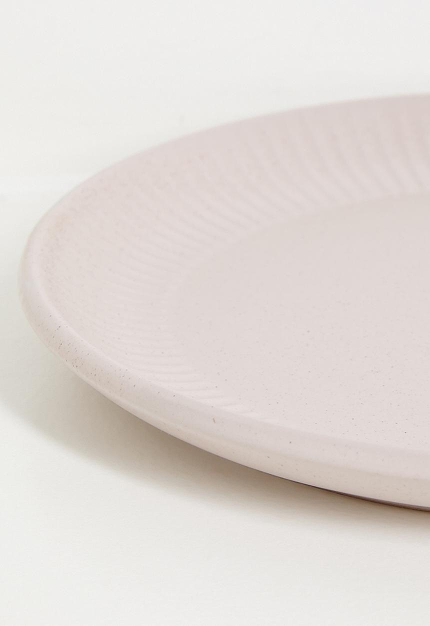 Excellent Houseware - Embossed side plate - Pink