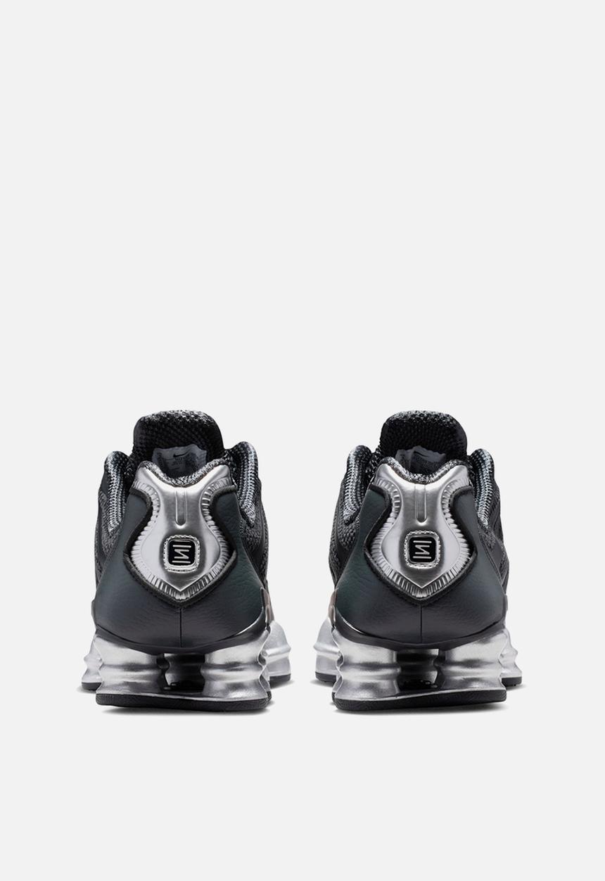 Nike ShoxTL OffNoir llicSilver 24㎝ Nike Shox TL - OFF NOIR/METALLIC SILVER-BLACK