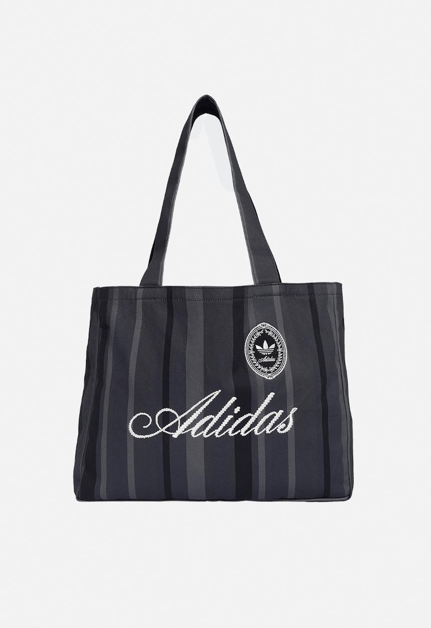 adidas Performance - Canvas Tote Bag - Grey/Black