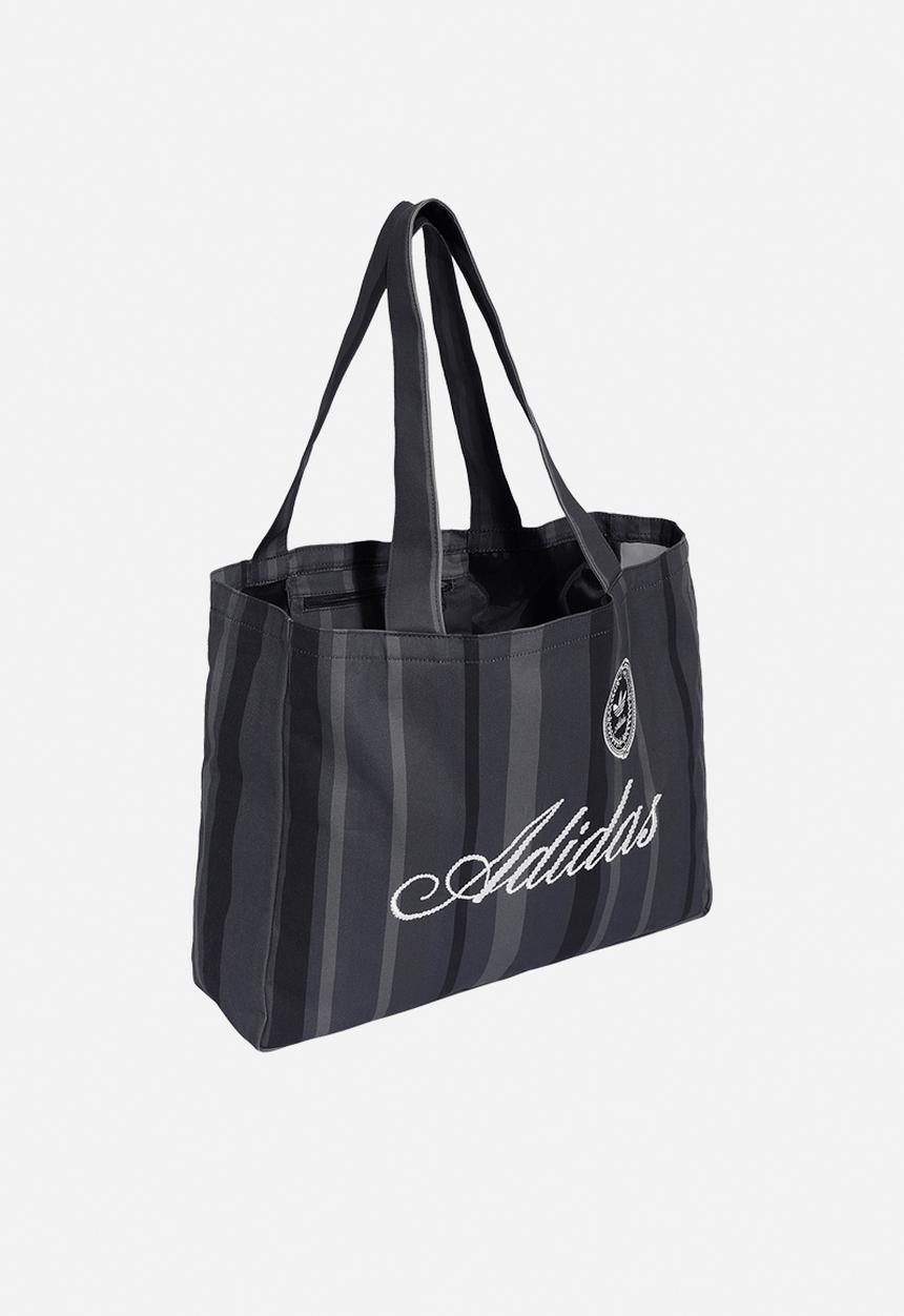 adidas Performance - Canvas Tote Bag - Grey/Black