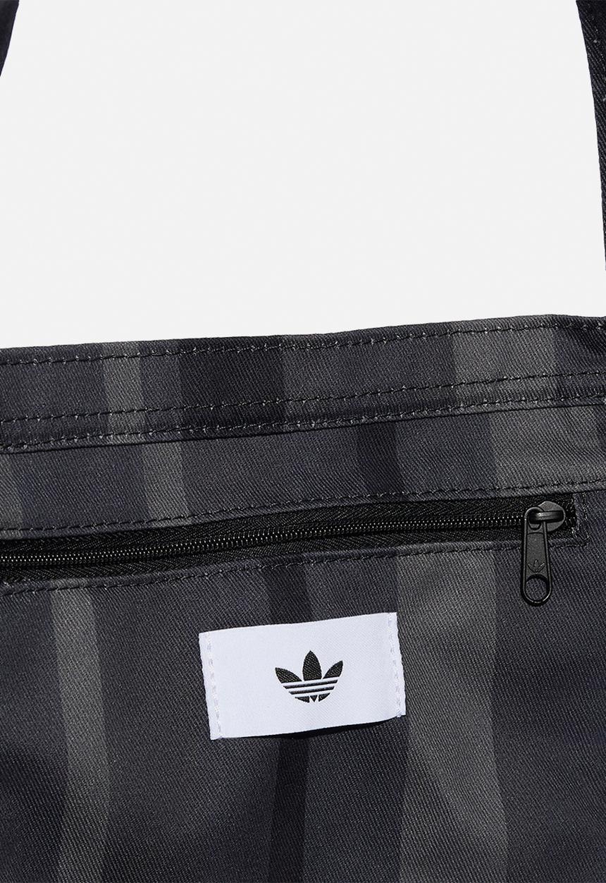 adidas Performance - Canvas Tote Bag - Grey/Black