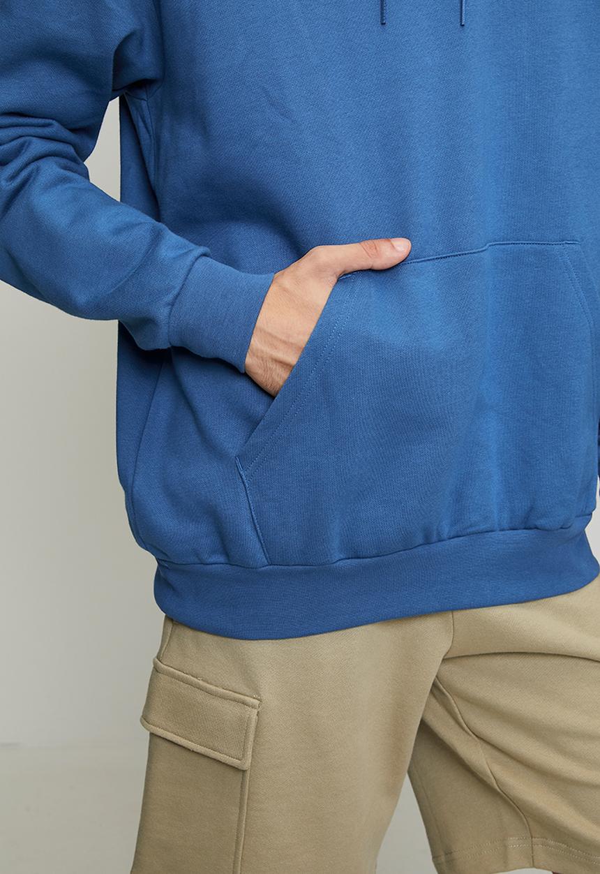 adidas Performance - FeelCozy FL Hoody - Dusky petrol Blue  / black