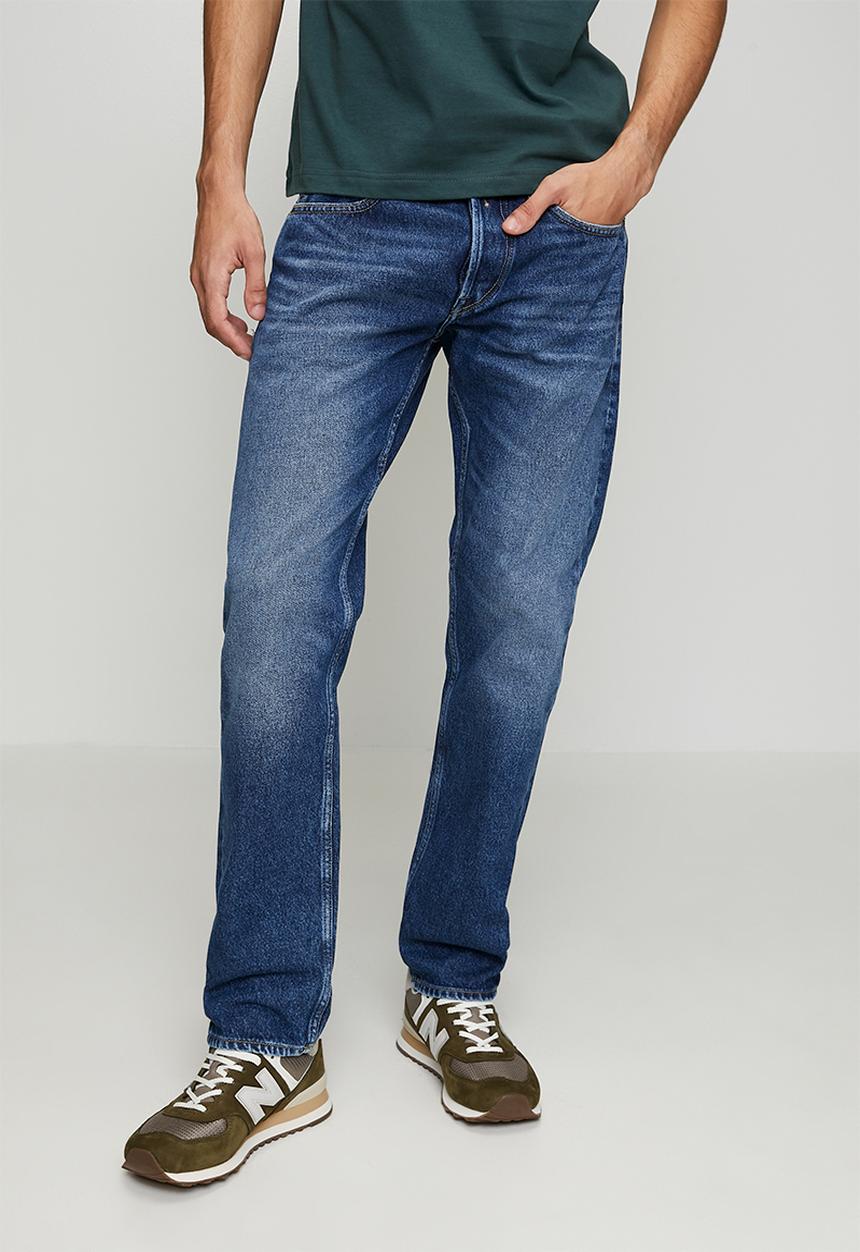 Replay - 12 Oz Cotton Denim Jean - Blue Indigo 