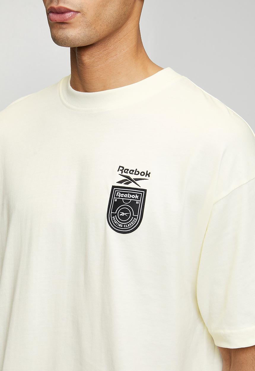 Reebok - STREET SPORT T-SHIRT - VINTAGE CHALK