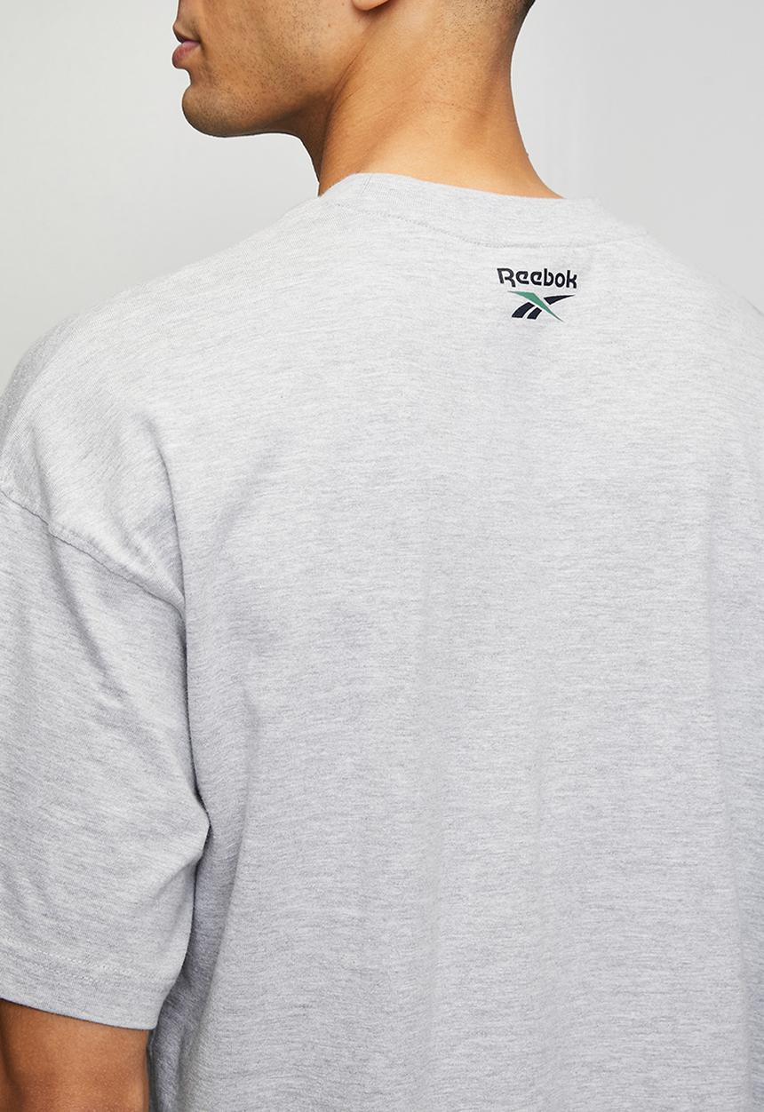 Reebok - LAWN CLUB T-SHIRT - ATHLETIC GREY MARL