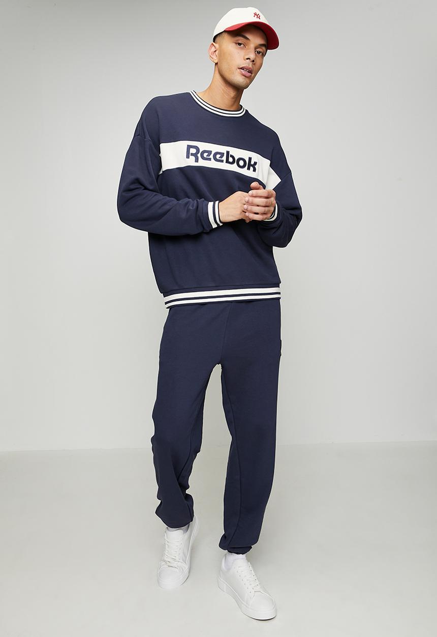 Reebok - LAWN CLUB FRENCH TERRY JOGGER - VECTOR NAVY