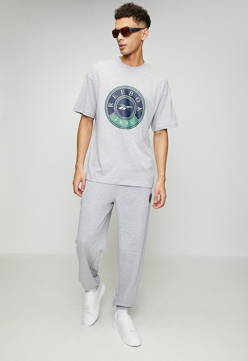 Reebok - LAWN CLUB FRENCH TERRY JOGGER - ATHLETIC GREY MARL