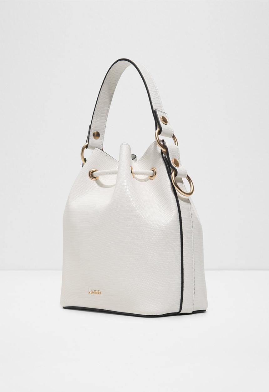 ALDO - Evressa Bucket Bag - White