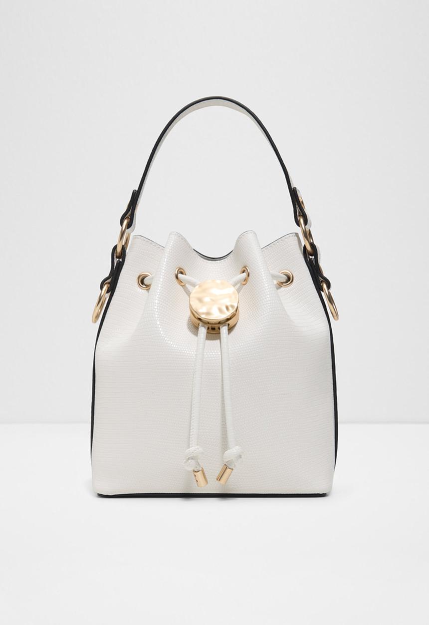 ALDO - Evressa Bucket Bag - White