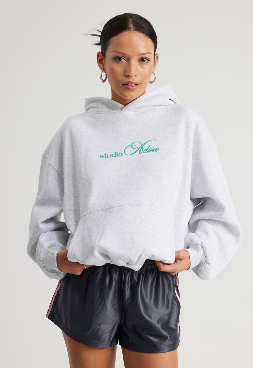Factorie - Chloe Hoodie - Silver Marle/Studio Adore