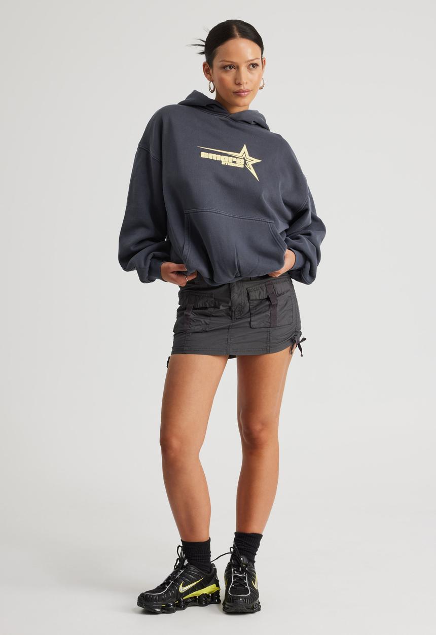 Factorie - Chloe Hoodie - Washed Navy/Amore Star
