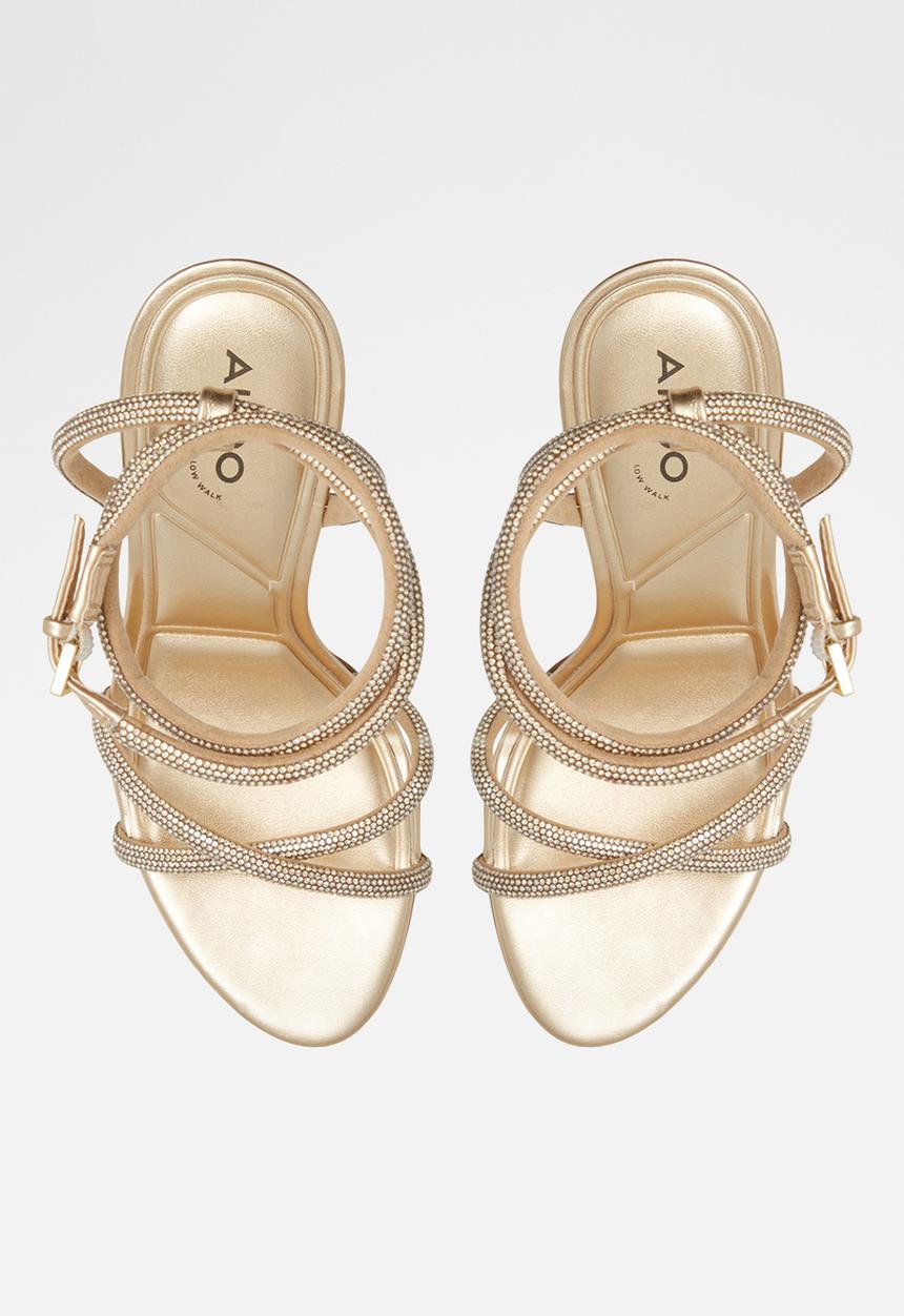 ALDO - Manaelden ankle strap heel - gold