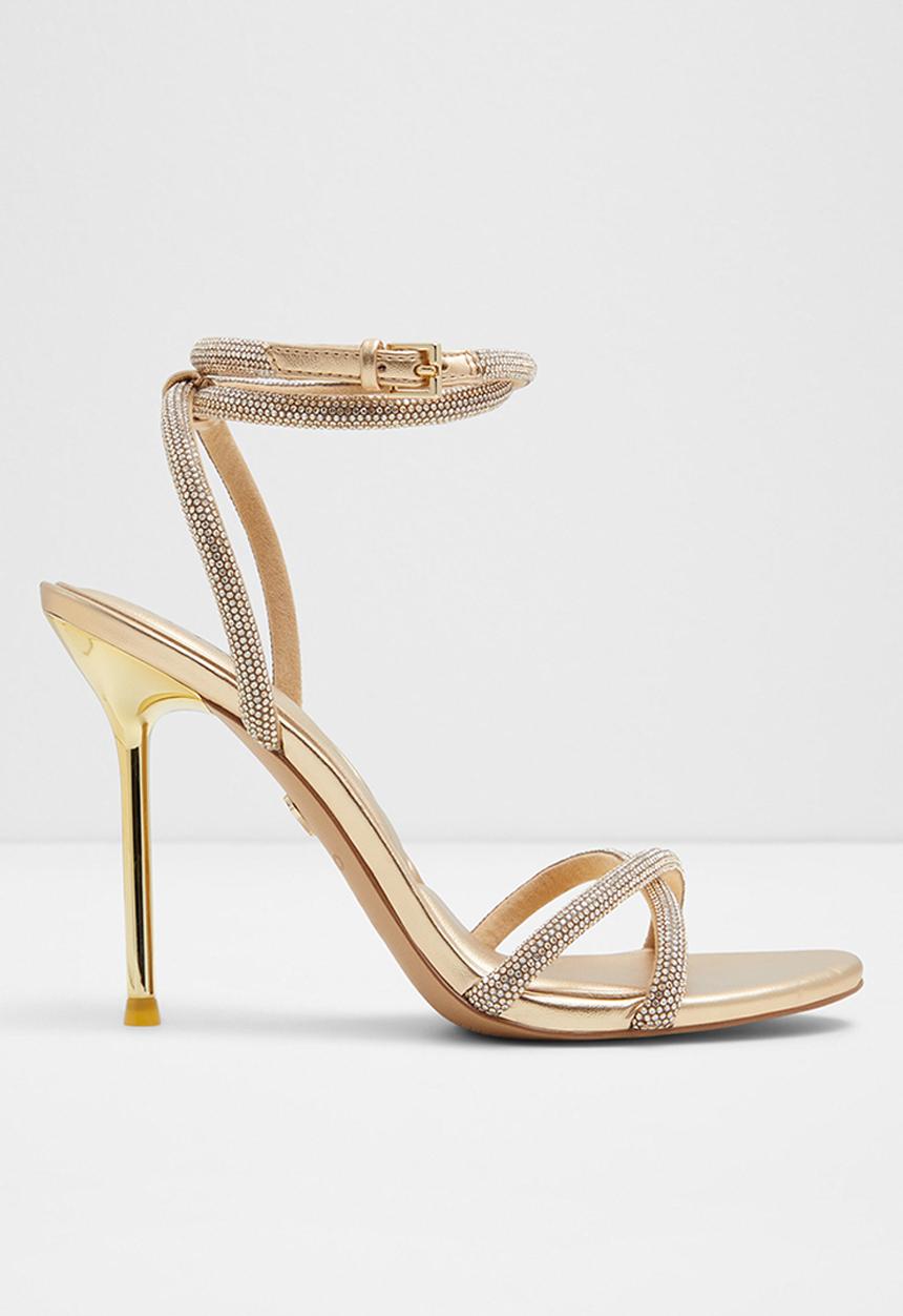 ALDO - Manaelden ankle strap heel - gold