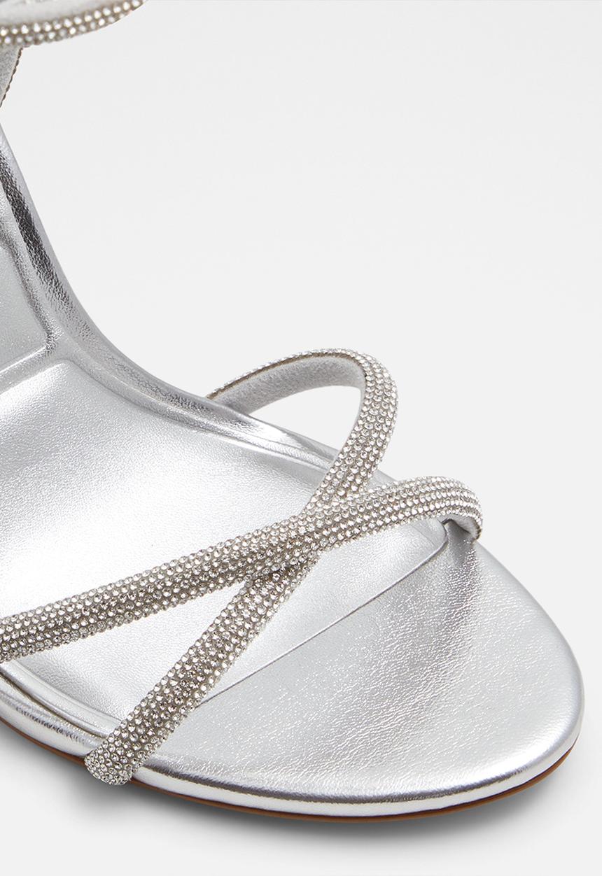 ALDO - Manaelden ankle strap heel - silver