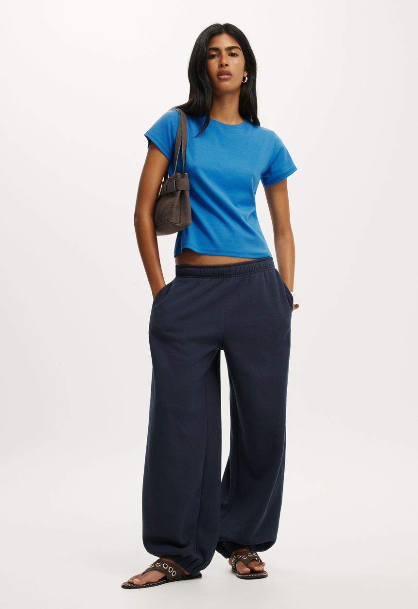 Cotton On - Balloon sweatpant - shadow navy