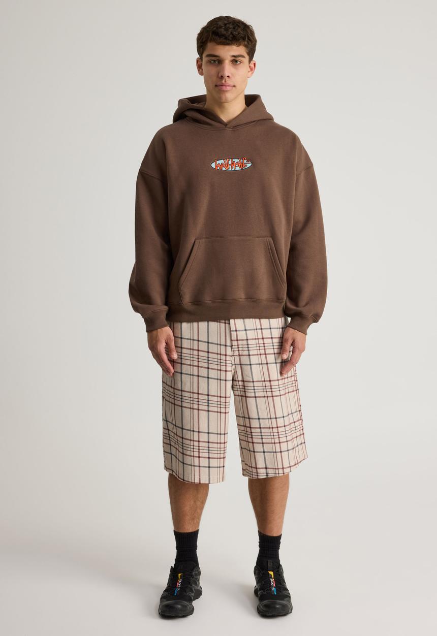 Factorie - Half Half Hoodie - Hh Mud/Tag