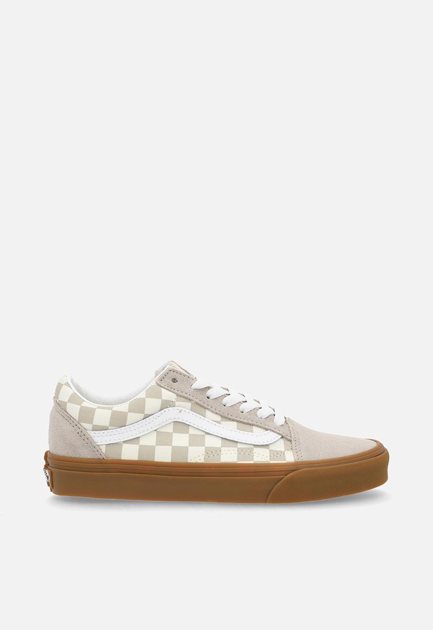 Vans - Old skool - gum check mushroom