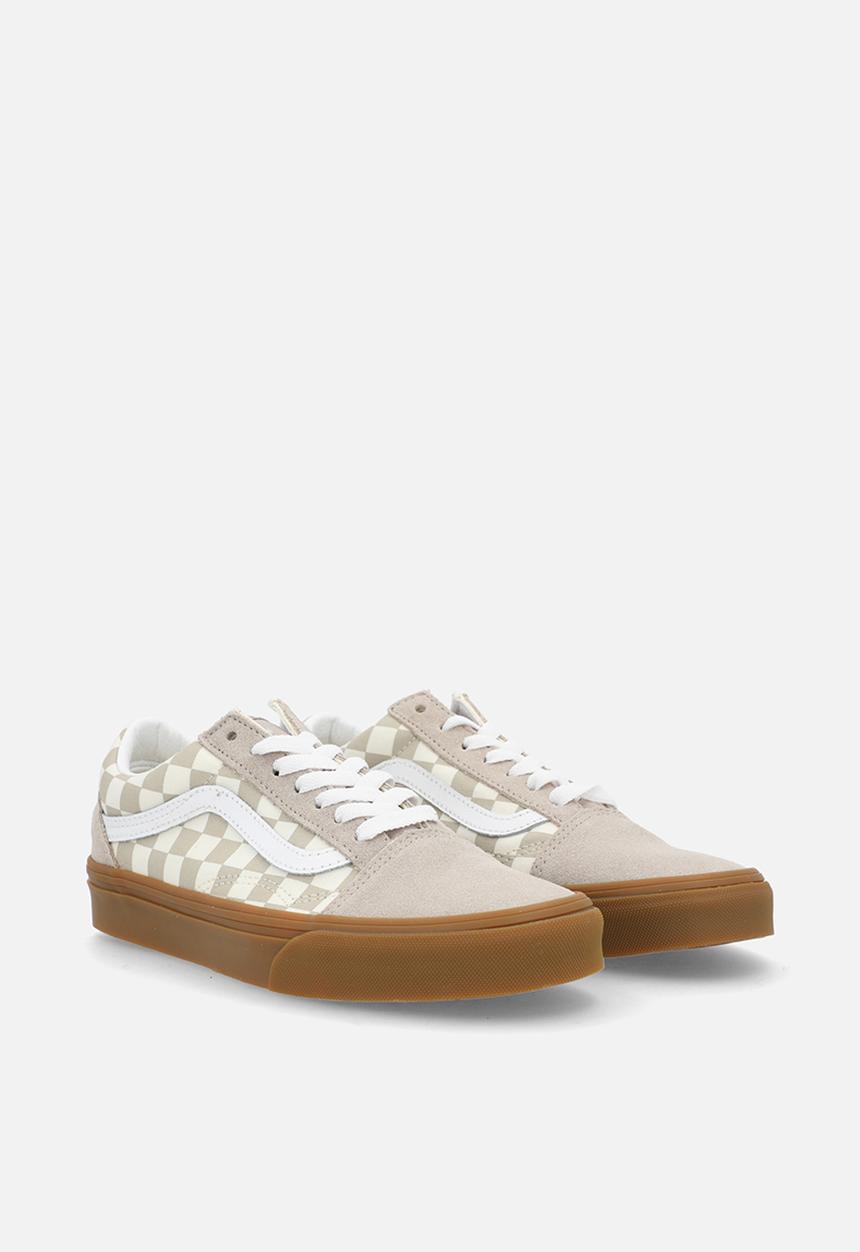 Vans - Old skool - gum check mushroom