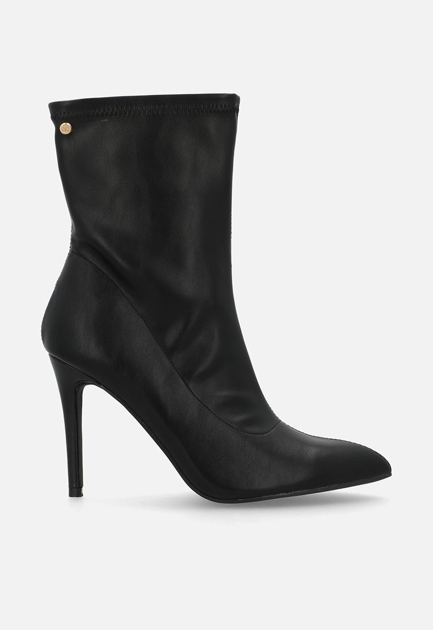 Miss Black - Boss 26 lycra heel ankle boot - black