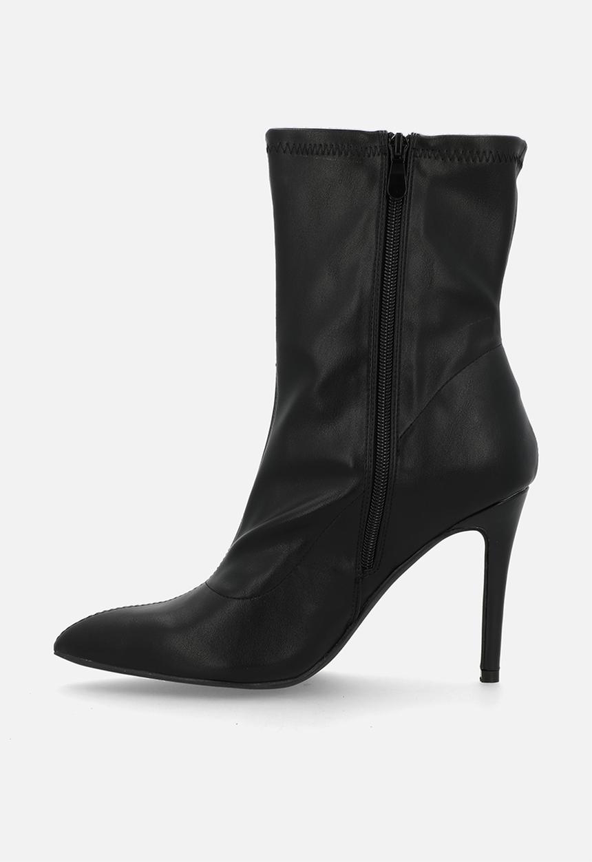 Miss Black - Boss 26 lycra heel ankle boot - black