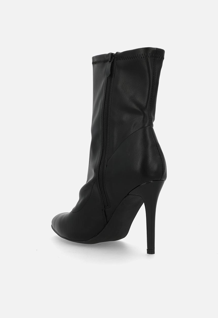 Miss Black - Boss 26 lycra heel ankle boot - black