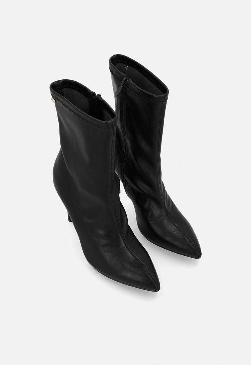 Miss Black - Boss 26 lycra heel ankle boot - black