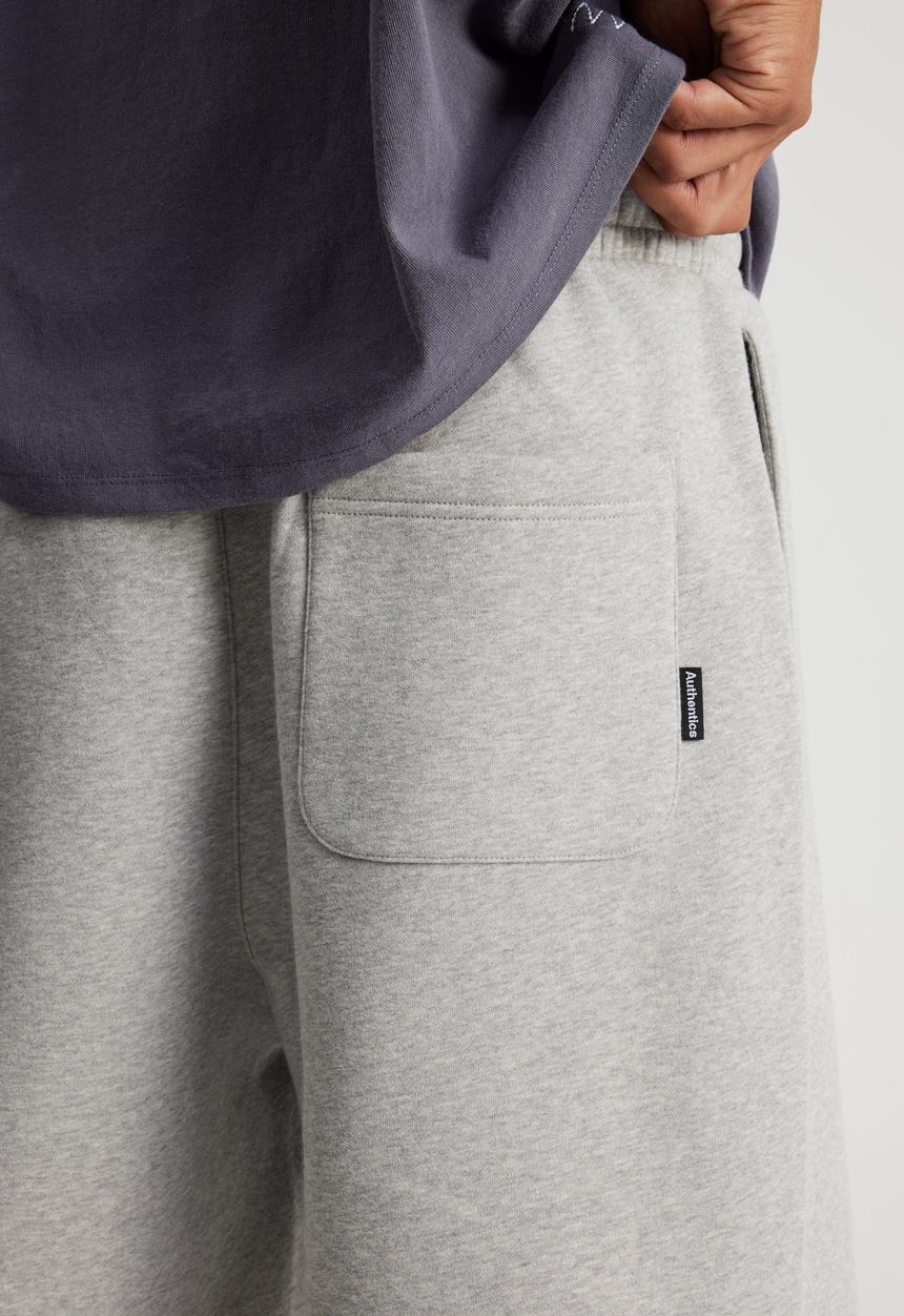 Factorie - Authentics Baggy Track Short - Grey Marle