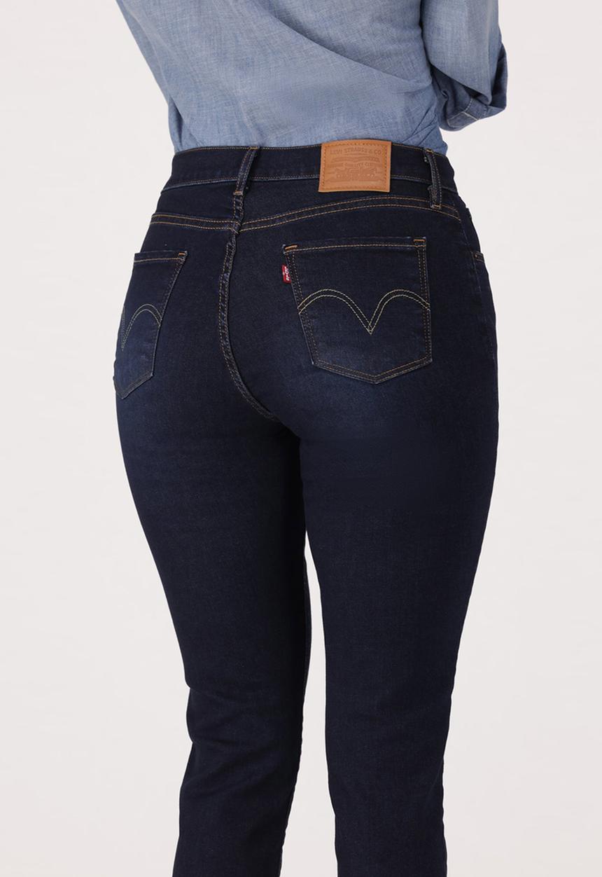 Levi’s® - Curvy hirise superskinny - down east