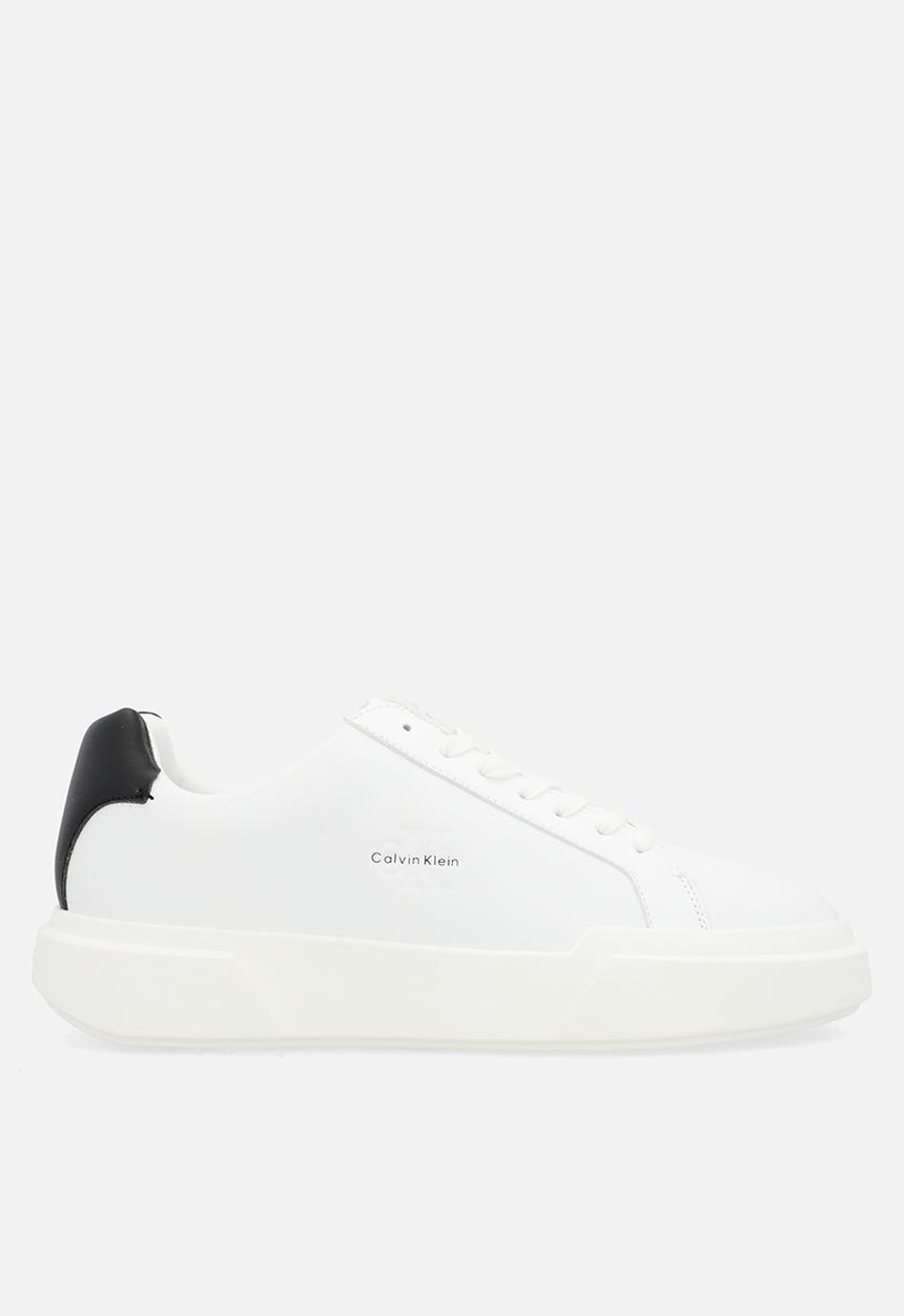 Chunky Cupsole Laceup - Bright White Black