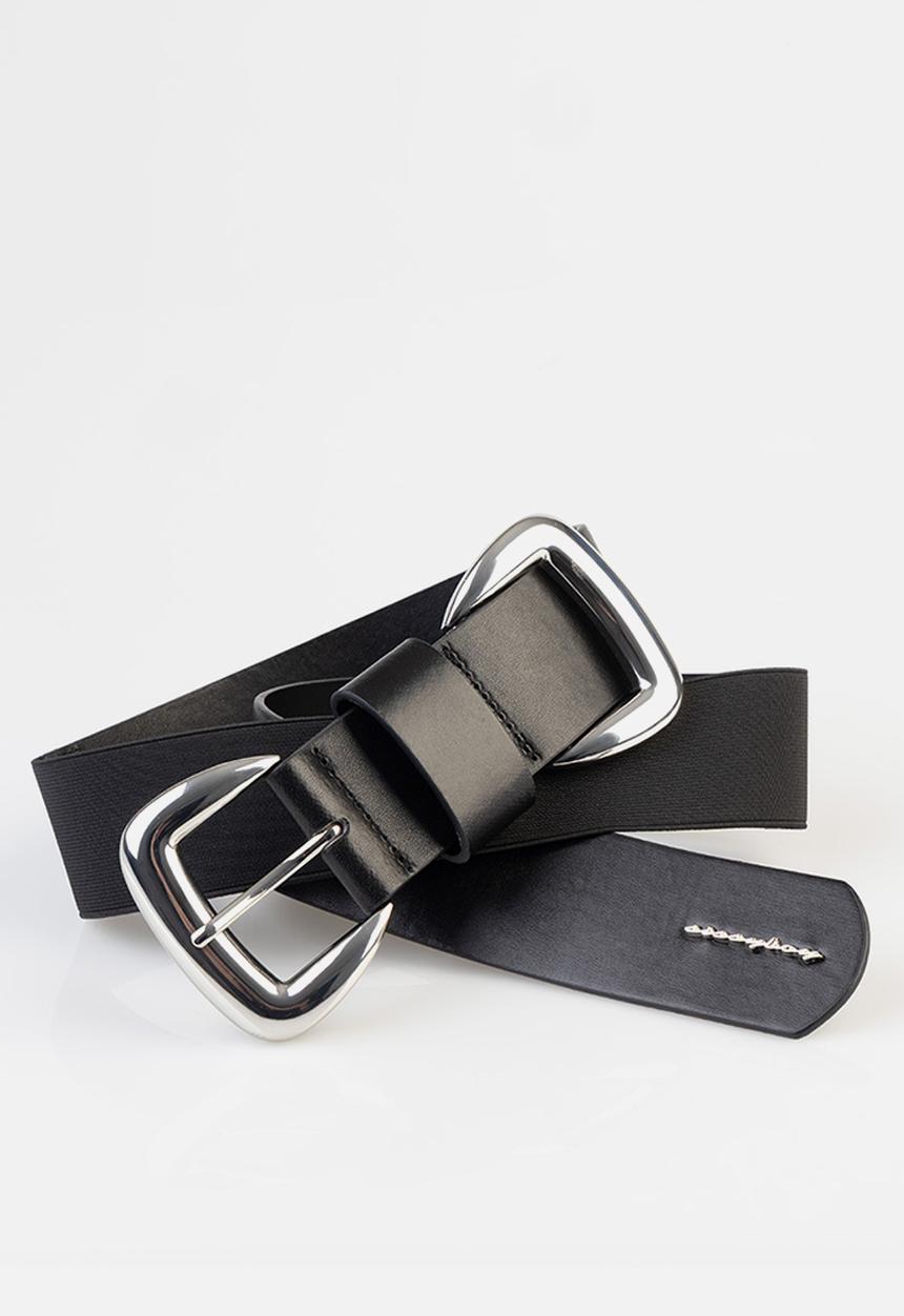 SISSY BOY - Double buckle - black
