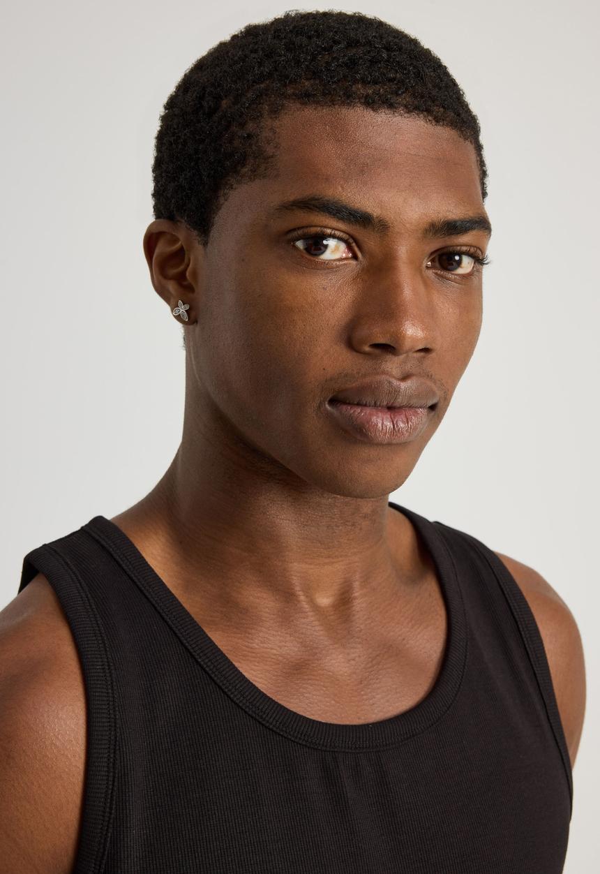 Factorie - Authentics Rib Tank Top - Black