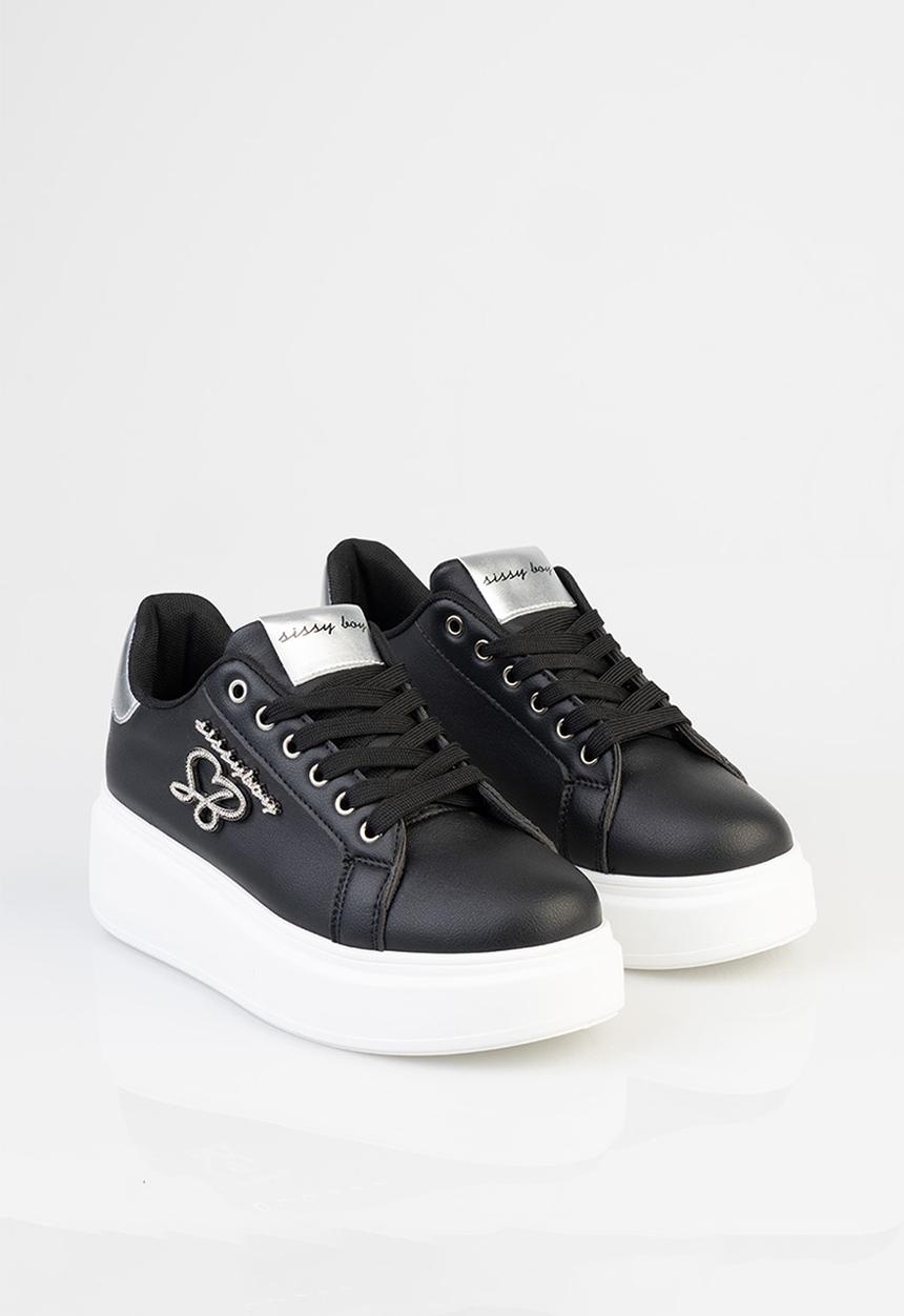 SISSY BOY - Noella Platform Basic Sneaker - Black