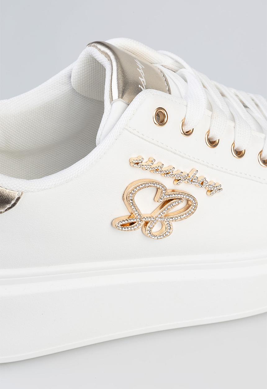 SISSY BOY - Noella Platform Basic Sneaker - White
