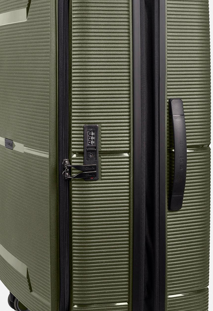 Cellini - IPAK LARGE TROLLEY CASE - ARMY GREEN