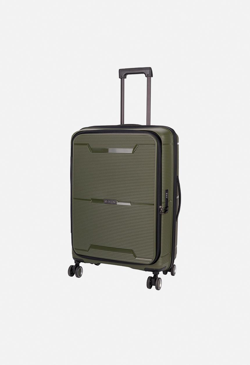 Cellini - IPAK MEDIUM TROLLEY CASE - ARMY GREEN