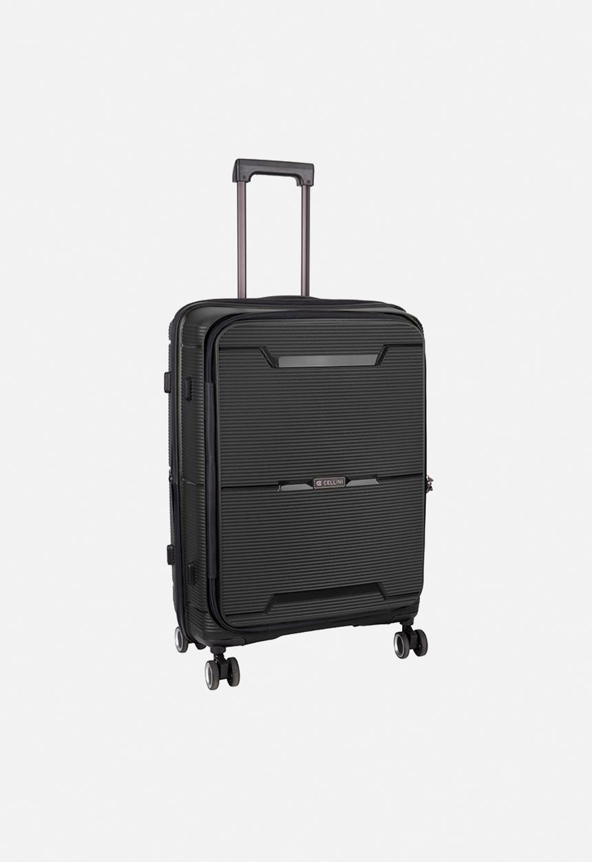 Cellini - IPAK MEDIUM TROLLEY CASE - BLACK
