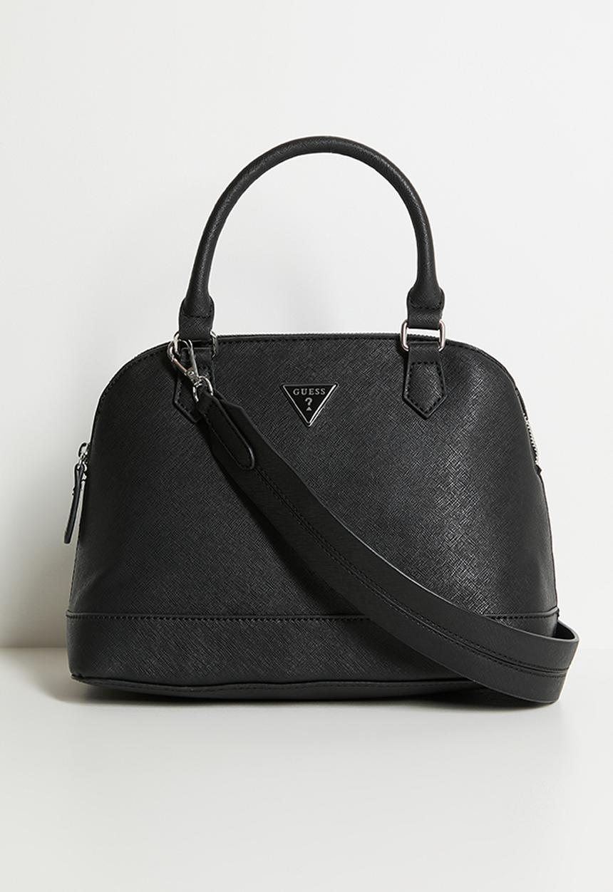 GUESS - Jenai Dome Satchel - Black