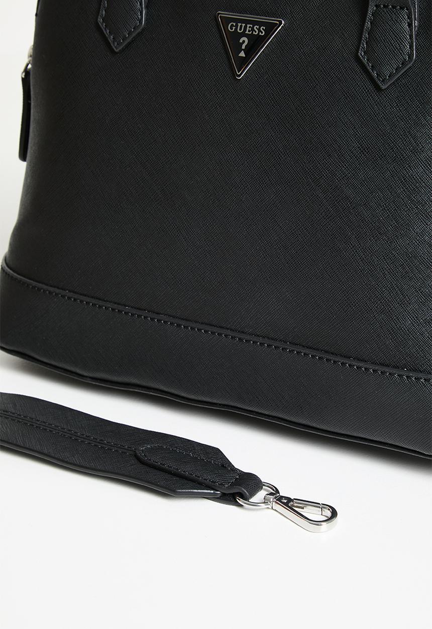 GUESS - Jenai Dome Satchel - Black
