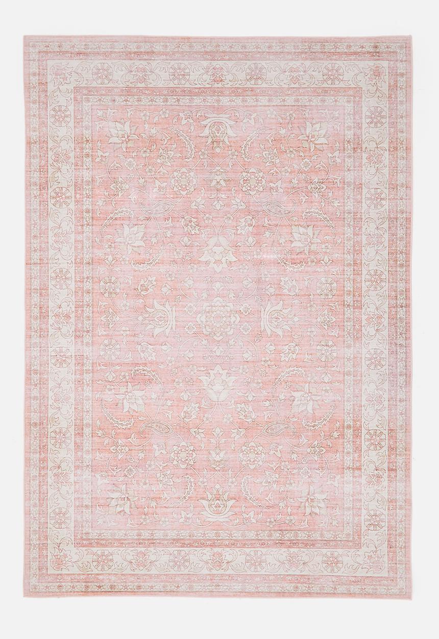 Sixth Floor - Brisbane Ysella Floral Rug Dusty Pink