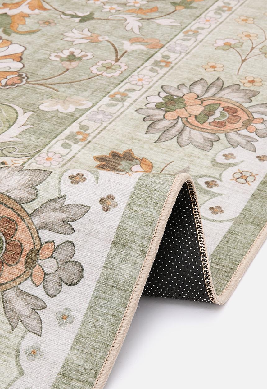 Sixth Floor - Brisbane Azura Floral Rug Fatigue