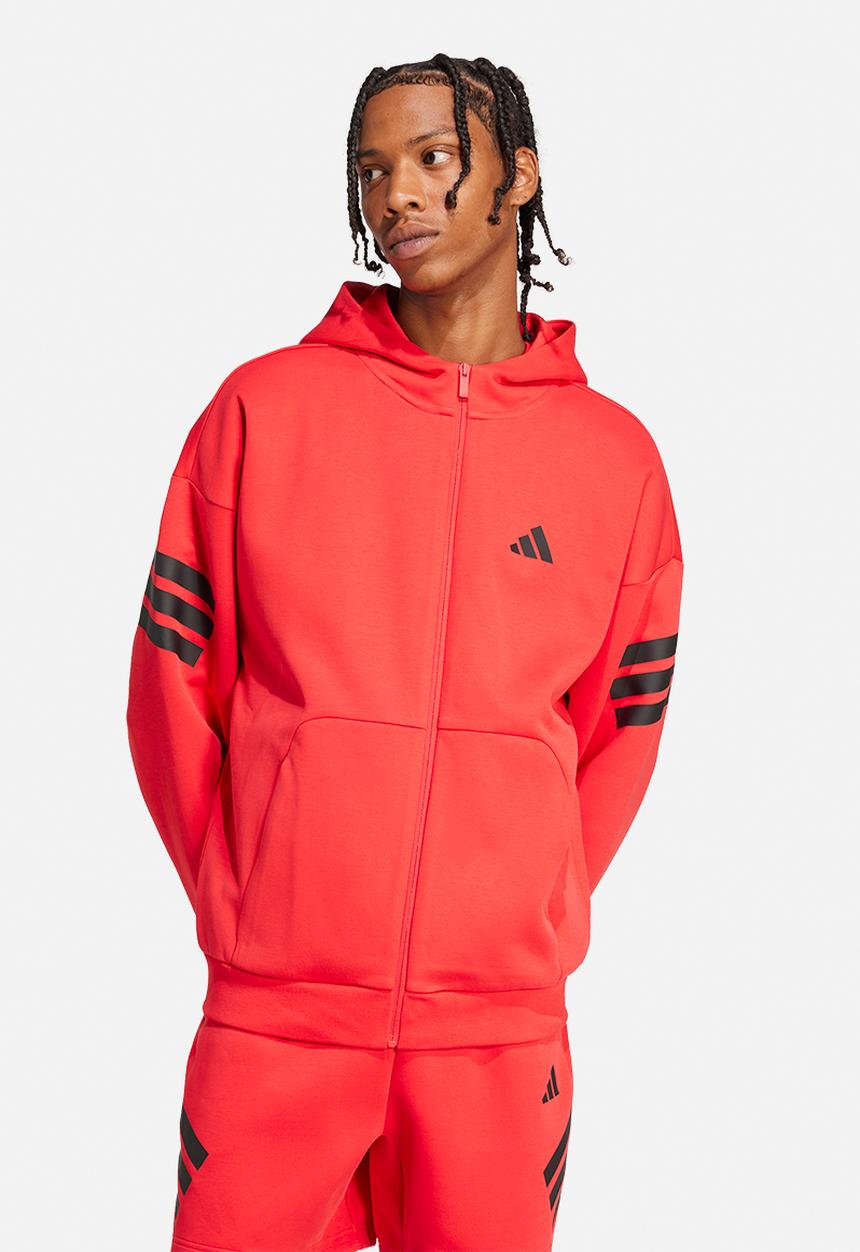 adidas Performance - Future Icons 3S Full Zup Hoody - Red