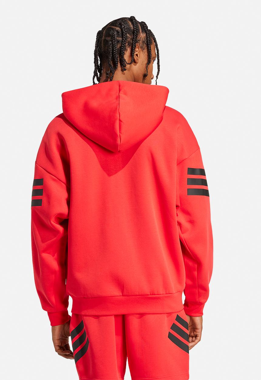adidas Performance - Future Icons 3S Full Zup Hoody - Red