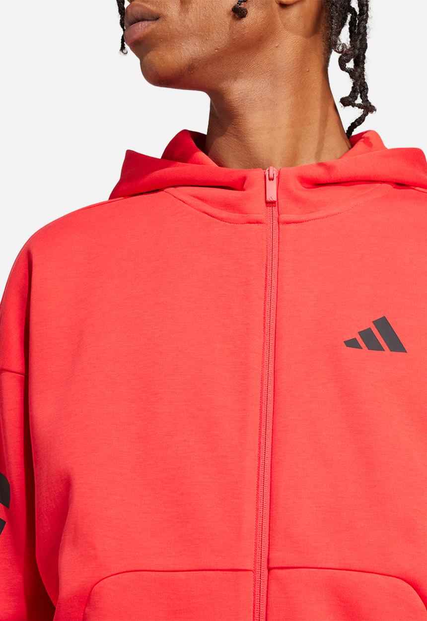 adidas Performance - Future Icons 3S Full Zup Hoody - Red